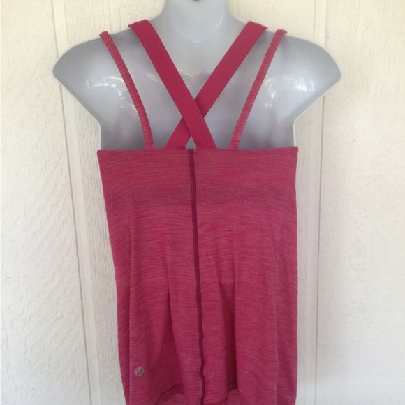 LULULEMON RUN FOR GOLD TANK TOP WITH BRA SIZE 6 - Picture 5 of 13